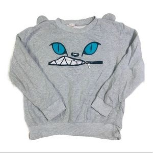 Growling Kitty Sweatshirt w/Kitty Ears 🐱